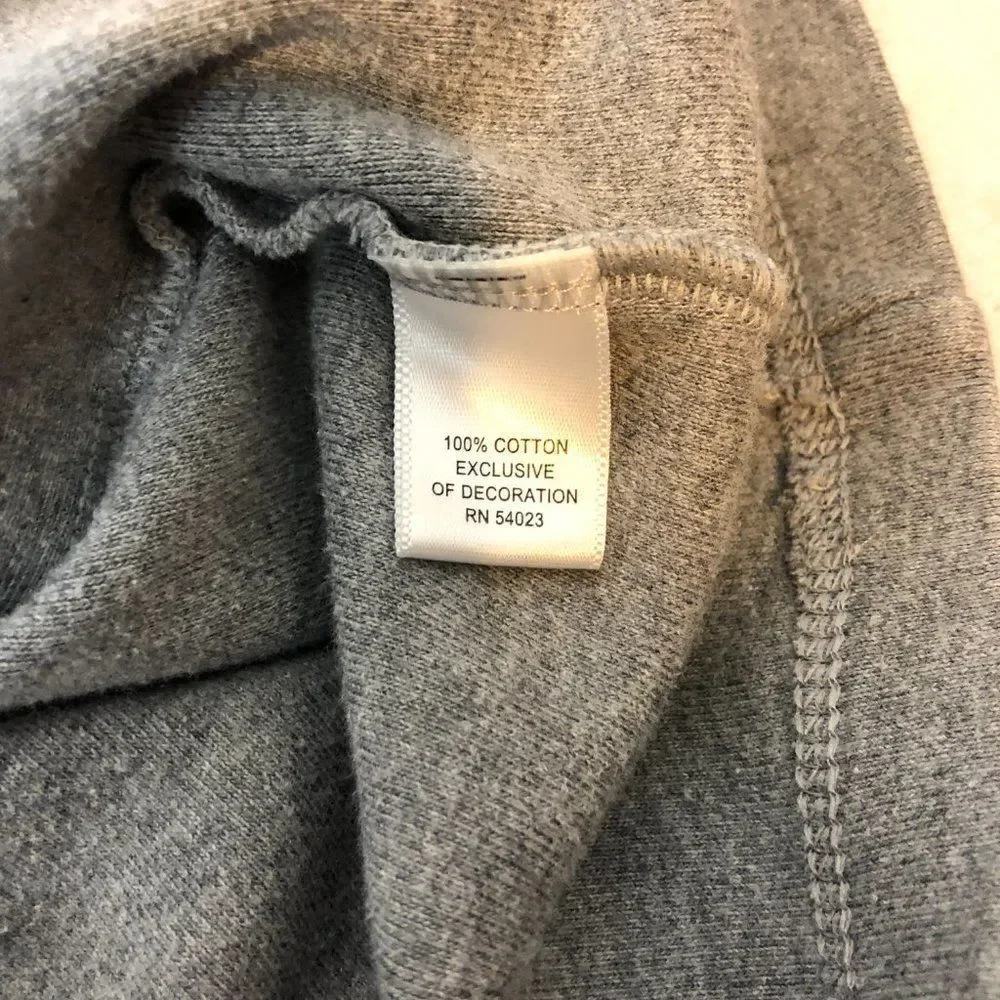 BANANA REPUBLIC 1/4 Zip Up LS Gray Pullover Knit Sweater men's Size S.       M2